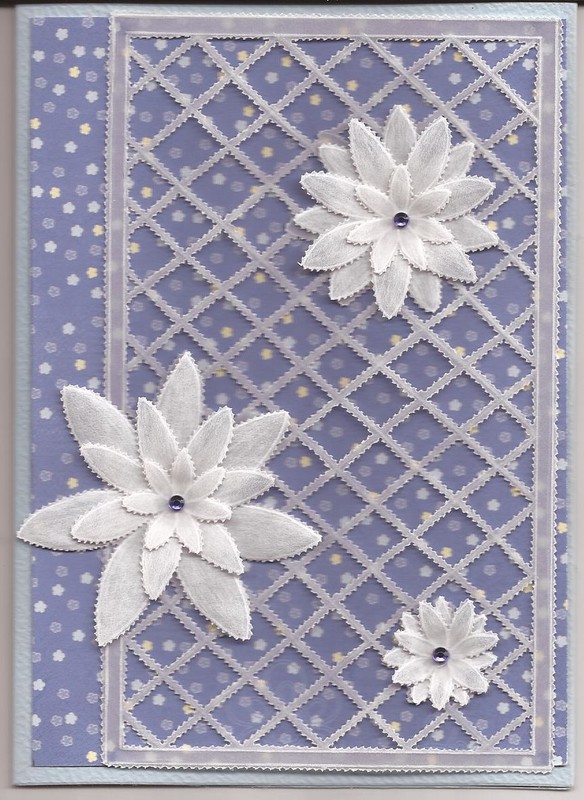 treillis fleuri dentelle